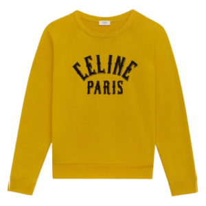 Yellow & Black Celine Paris Sweatshirt