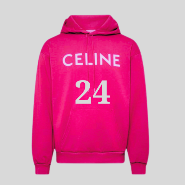 CELINE HOODIE PINK