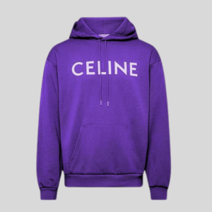 CELINE HOODIE PURPLE