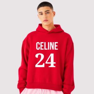 CELINE HOODIE RED