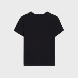 CELINE REGULAR T SHIRT IN COTTON JERSEY